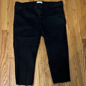 Abercrombie & Fitch Dark Gray Ankle Jeans